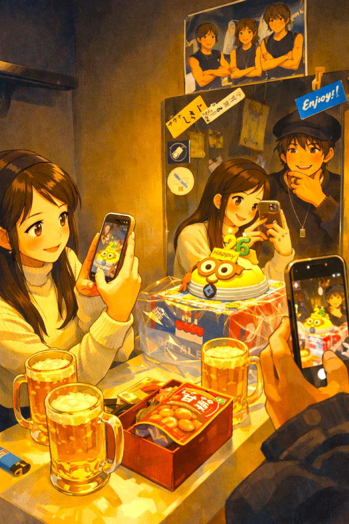 吉祥寺 ハモニカ横丁 清水屋1号店マスター Birthday Party♪