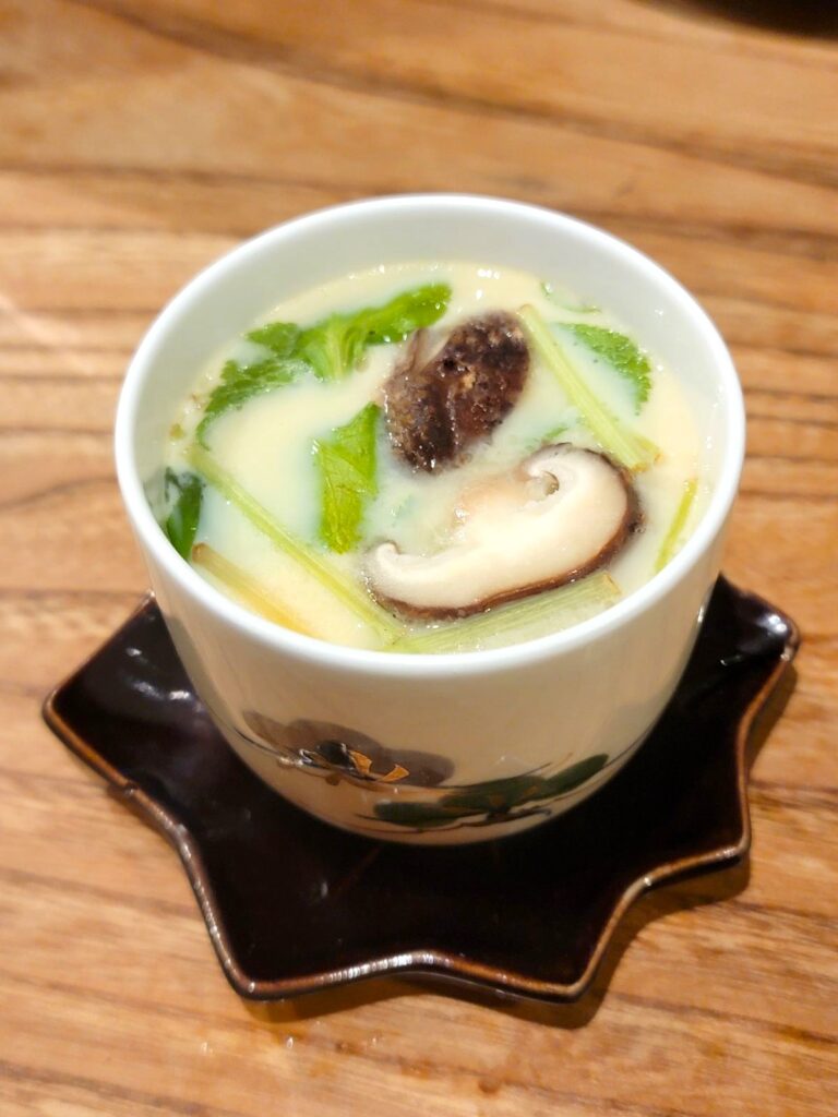 吉祥寺 おぷるだち 伊吹いりこ茶碗蒸し