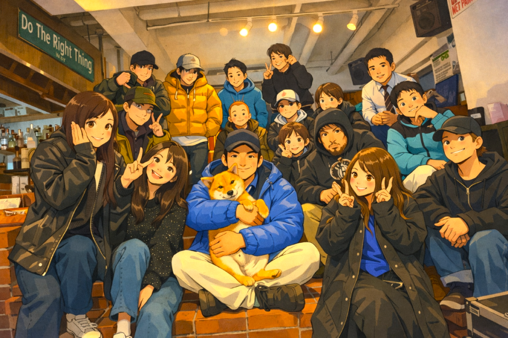 吉祥寺 Outside American Food Inc.（旧The Daps Famous Hood Joint）New Year Party♪