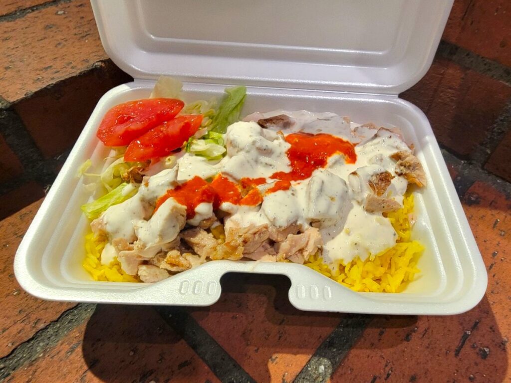 B-side Chicken Over Rice（チキンオーバーライス）