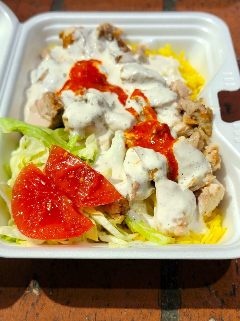 B-side Chicken Over Rice（チキンオーバーライス）