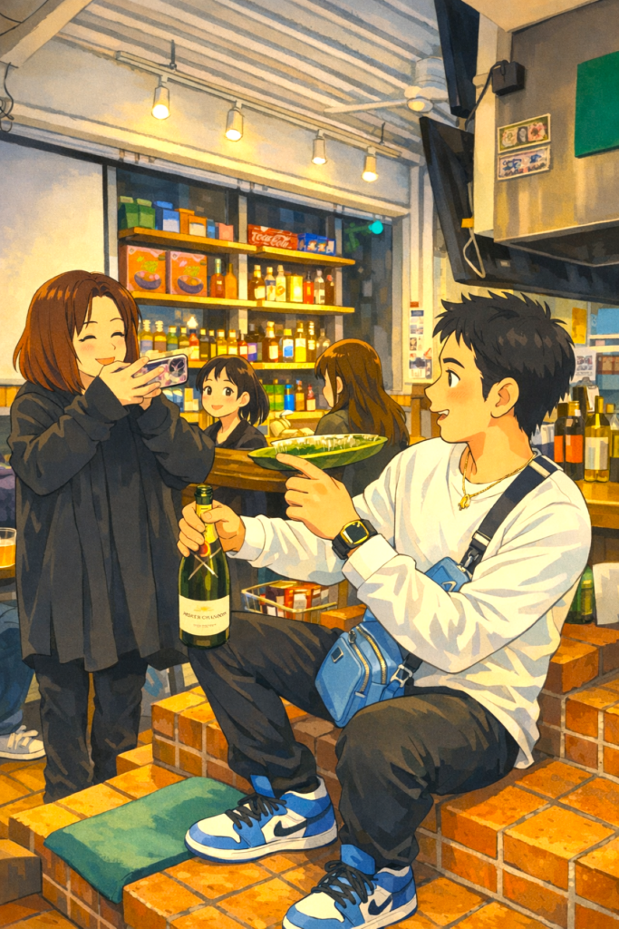 吉祥寺 Outside American Food Inc. February Birthday Party♪