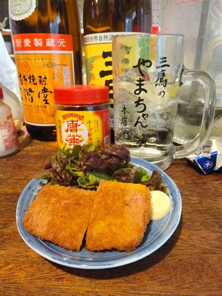 吉祥寺 たちんぽやまちゃん 吉祥寺本店 ハムカツ