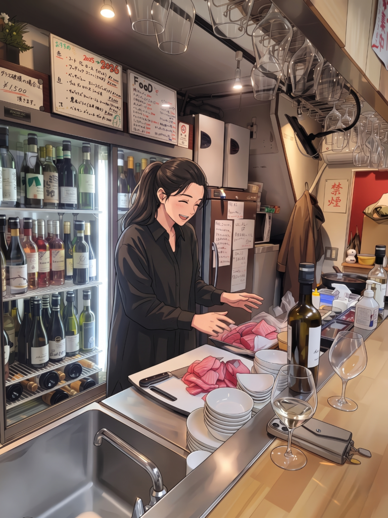 【吉祥寺 ハモニカ横丁 ばっかす】「LOGAN LOGAN SHIRAZ NEW SOUTH WALES 2021」「紫キャベツクミンマリネ」